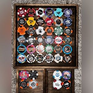 Harley-Davidson Poker Chip Lot